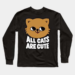 All cats are Cute Long Sleeve T-Shirt